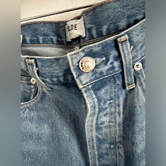 Agolde 90's Mid Rise Loose Fit Jeans, size 27 - Picture 4 of 7